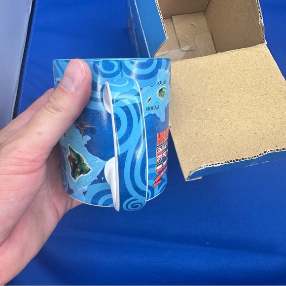 Island Heritage Hawaii Island Map Flag 50th Anniversary Mug - Picture 3 of 9